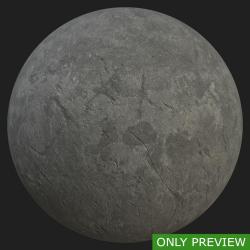 PBR Substance Material of Rock #2